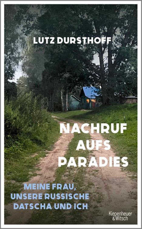 Lutz Dursthoff: Nachruf aufs Paradies, Buch