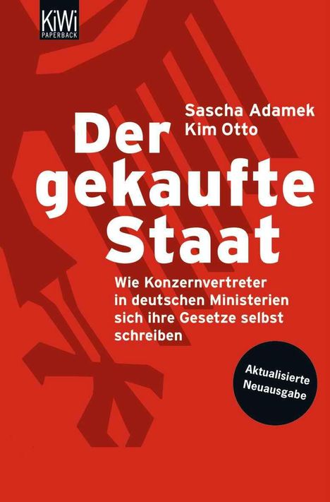 Sascha Adamek: Der gekaufte Staat, Buch