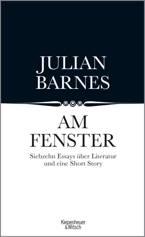 Julian Barnes: Am Fenster, Buch