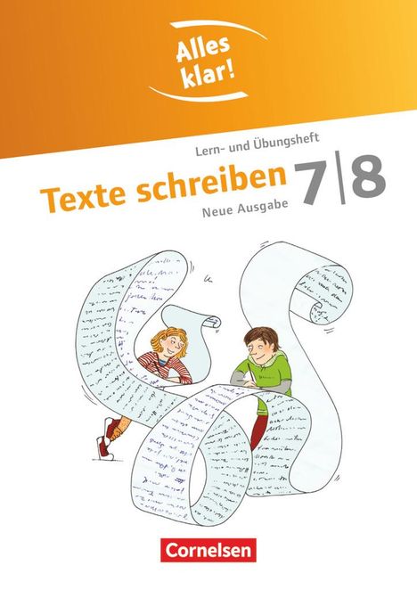 Ina Muñoz: Alles klar! Deutsch 7./8. Schuljahr. Texte schreiben, Buch