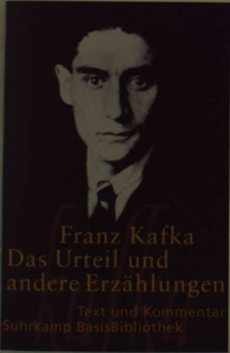 Franz Kafka: Das Urteil und andere Erzählungen, Buch