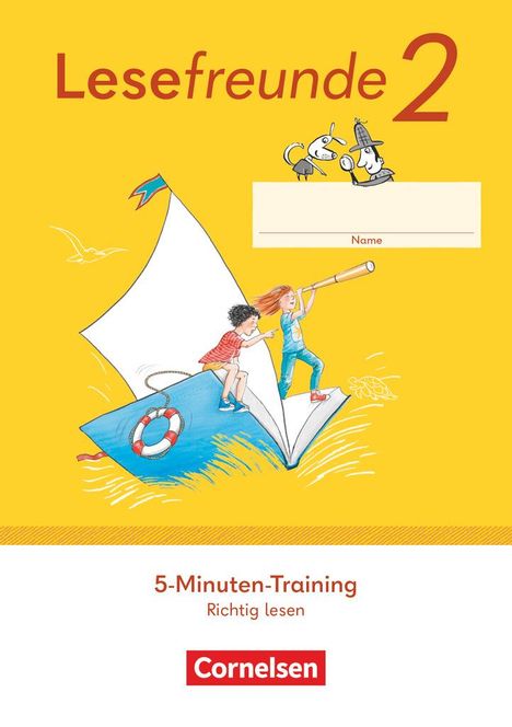 Lesefreunde 2. Schuljahr. 5-Minuten-Training - Arbeitsheft Richtig Lesen - Östliche Bundesländer und Berlin, Buch