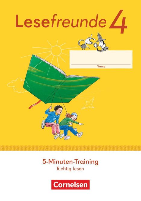 Lesefreunde 4. Schuljahr. 5-Minuten-Training "Richtig lesen". Arbeitsheft. Östliche Bundesländer und Berlin, Buch