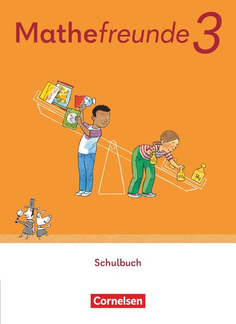Mathefreunde 3. Schuljahr. Schulbuch mit Kartonbeilagen und "Das kann ich schon!"-Heft - Leihmaterial, mit BuchTaucher-App, Buch