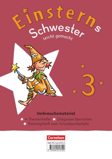 Einsterns Schwester Leicht gemacht 03. Neubearbeitung 2022 - Themenhefte 1-4, Training Grundwortschatz und Diagnoseheft - Verbrauchsmaterial, Buch