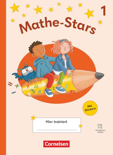 Mathe-Stars 1. Schuljahr - Regelkurs Ausgabe 2025 - Übungsheft, Buch