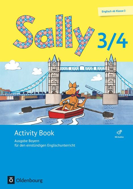 Sally 3./4. Jahrgangsstufe. Bayern - Activity Book - Mit Webcode und Portfolio-Heft, Buch