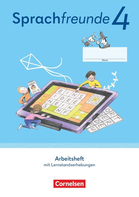 Sprachfreunde 4. Schuljahr. Arbeitsheft Schulausgangsschrift - Östliche Bundesländer und Berlin, Buch