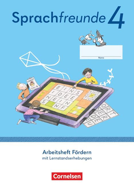 Sprachfreunde 4. Schuljahr. Arbeitsheft Fördern - Östliche Bundesländer und Berlin, Buch