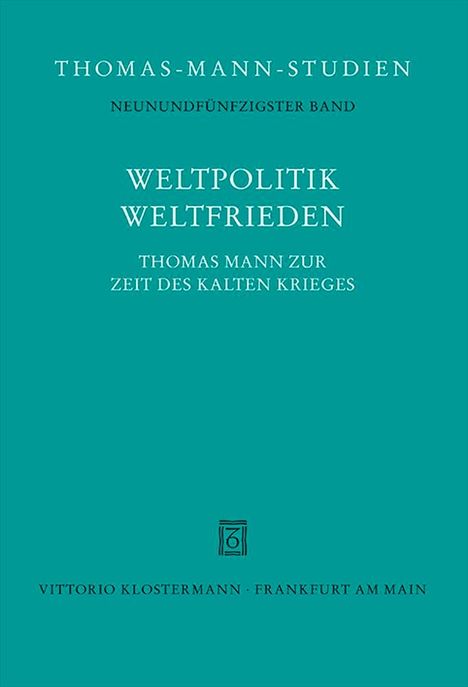 Weltpolitik / Weltfrieden, Buch