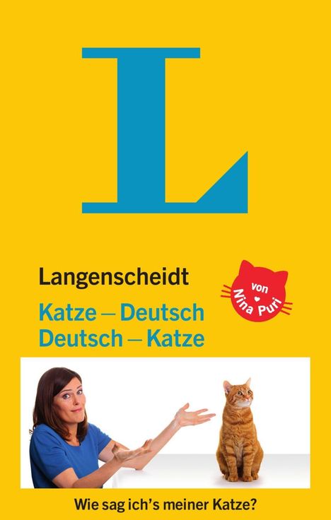 Nina Puri: Langenscheidt Katze-Deutsch/Deutsch-Katze, Buch