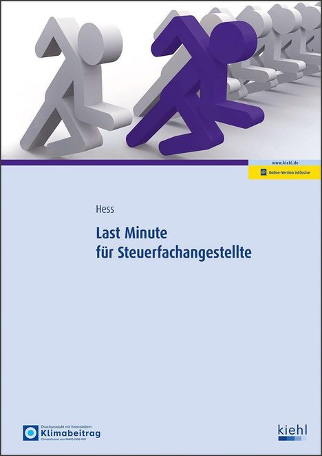 Ernst Hess: Last Minute für Steuerfachangestellte, 1 Buch und 1 Diverse