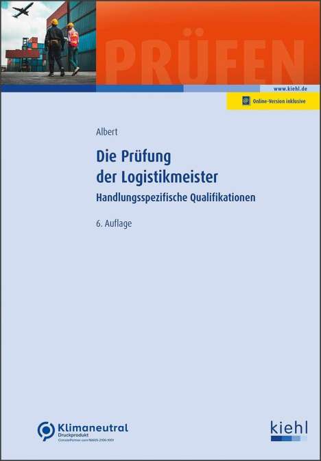Günther Albert: Die Prüfung der Logistikmeister, 1 Buch und 1 Diverse