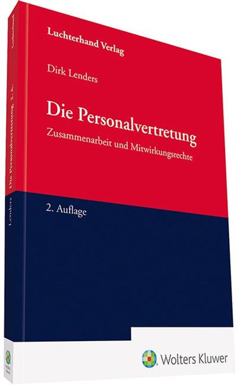 Dirk Lenders: Die Personalvertretung, Buch