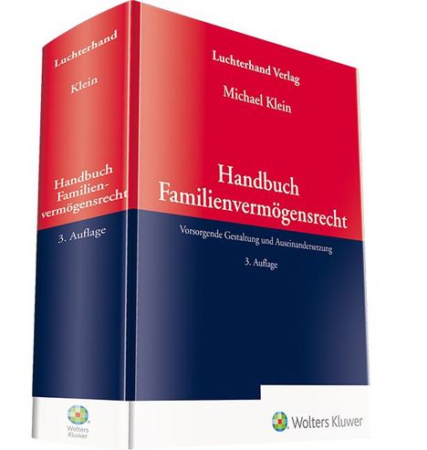 Handbuch Familienvermögensrecht, Buch