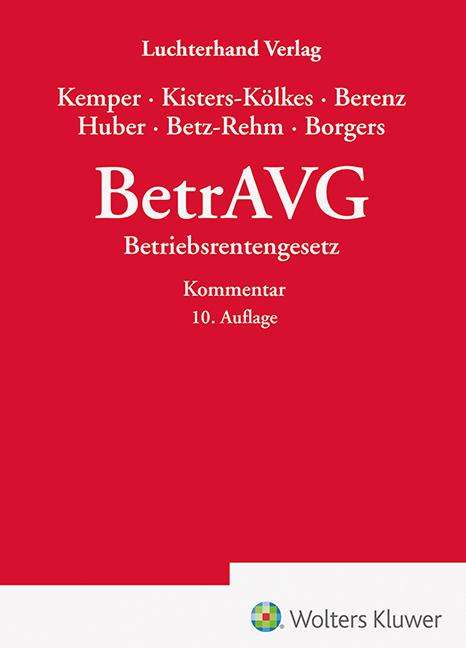 Claus Berenz: BetrAVG - Kommentar, Buch
