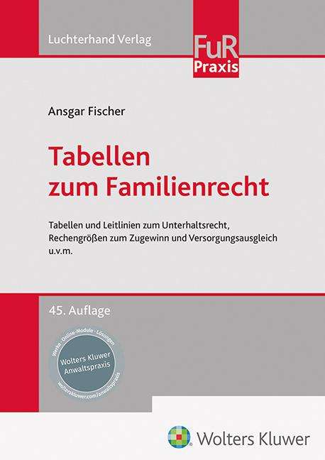 Tabellen zum Familienrecht, Buch