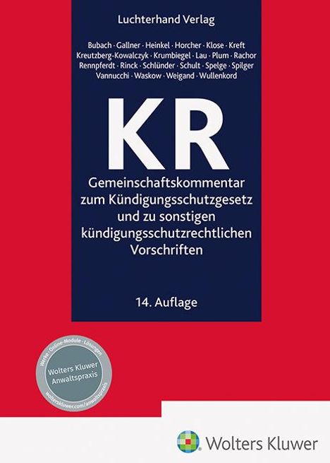 KR - Kommentar, Buch