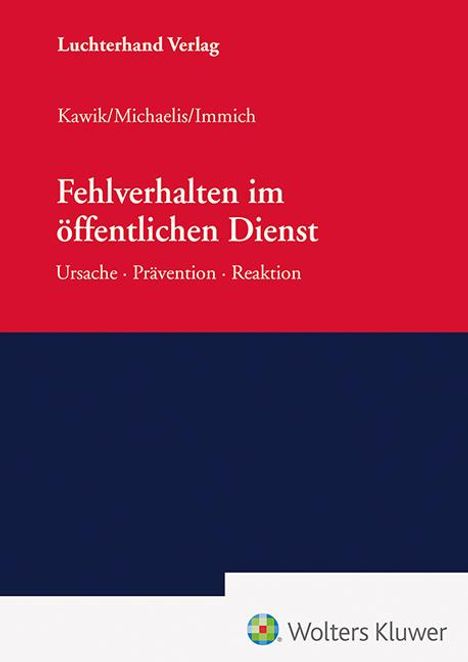 Fehlverhalten im öffentlichen Dienst, Buch