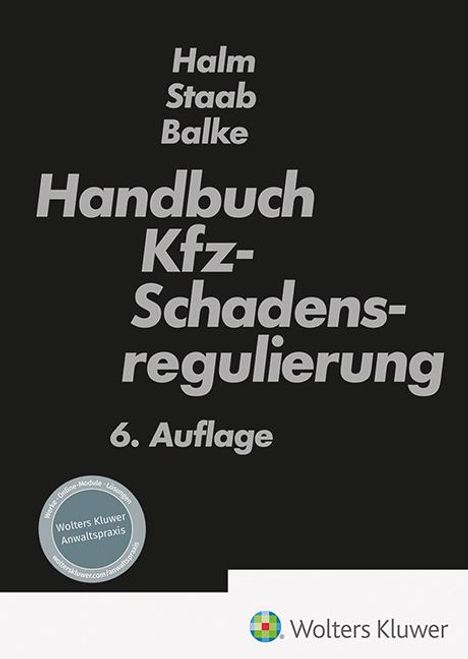 Handbuch Kfz-Schadensregulierung, Buch