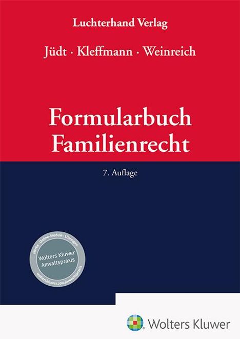 Formularbuch Familienrecht, Buch