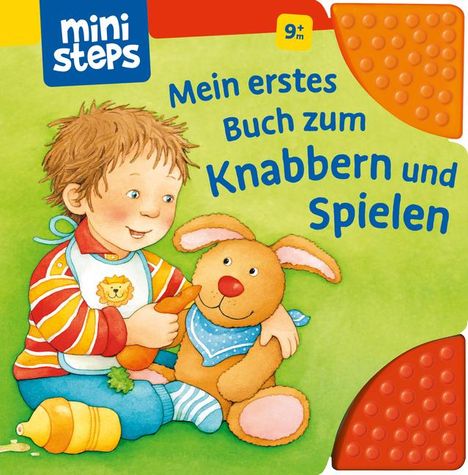 Sandra Grimm: Mein erstes Buch zum Knabbern und Spielen, Buch