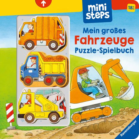 Sabine Cuno: Cuno, S: Mein großes Fahrzeuge Puzzle-Spielbuch., Buch