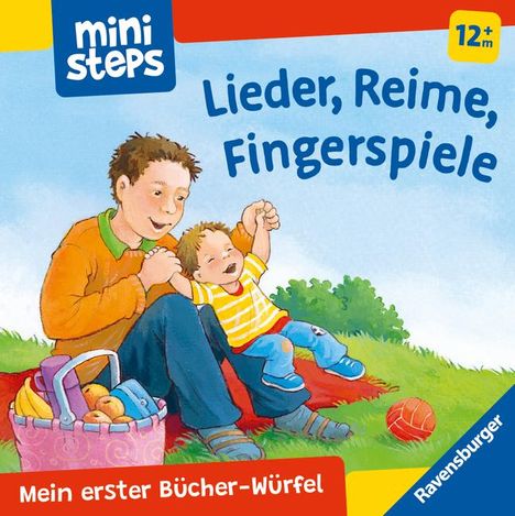 Ina Milk: ministeps: Mein erster Bücher-Würfel: Lieder, Reime, Fingers, Buch