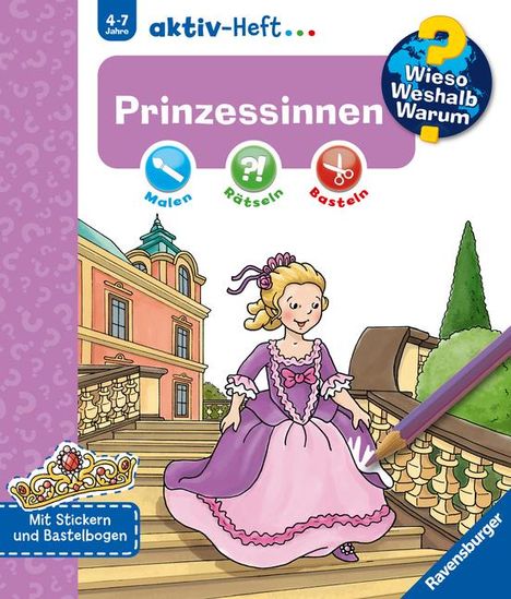 Dominique Conte: Prinzessinnen WWW aktiv-Heft, Buch