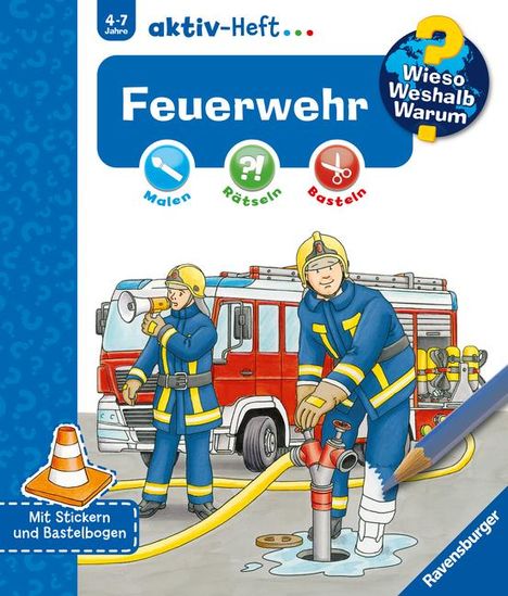 Wieso? Weshalb? Warum? aktiv-Heft: Feuerwehr, Buch