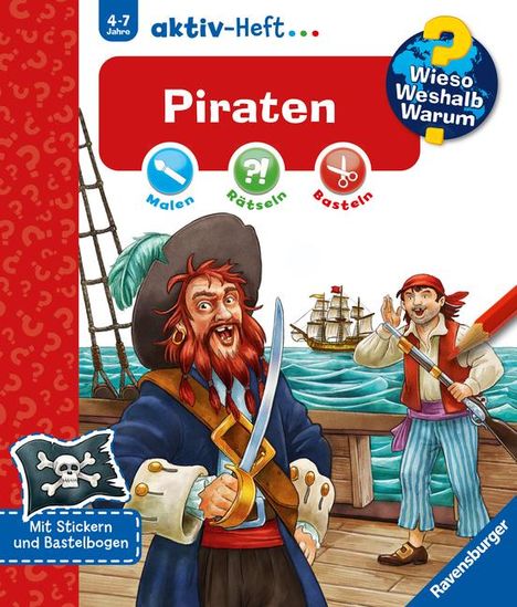 Wieso? Weshalb? Warum? aktiv-Heft: Piraten, Buch