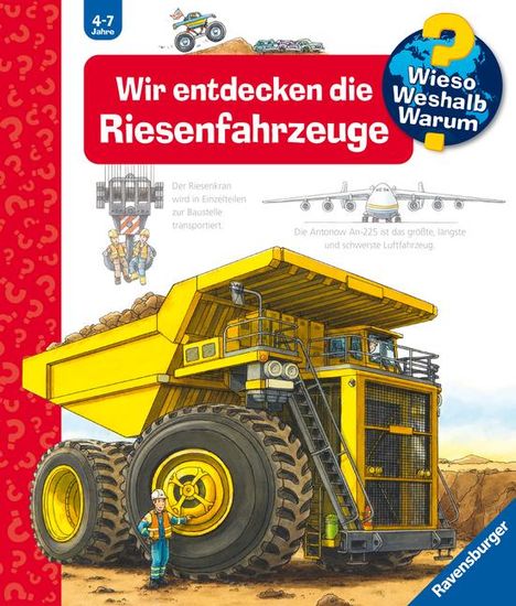 Susanne Gernhäuser: Wieso? Weshalb? Warum?, Band 6: Wir entdecken die Riesenfahrzeuge, Buch