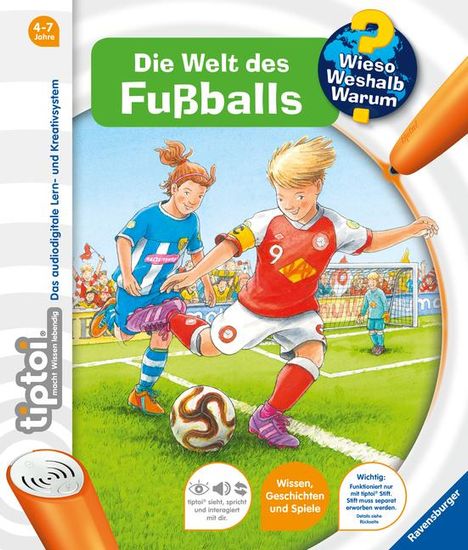 Inka Friese: tiptoi® Wieso? Weshalb? Warum? Die Welt des Fußballs, Buch