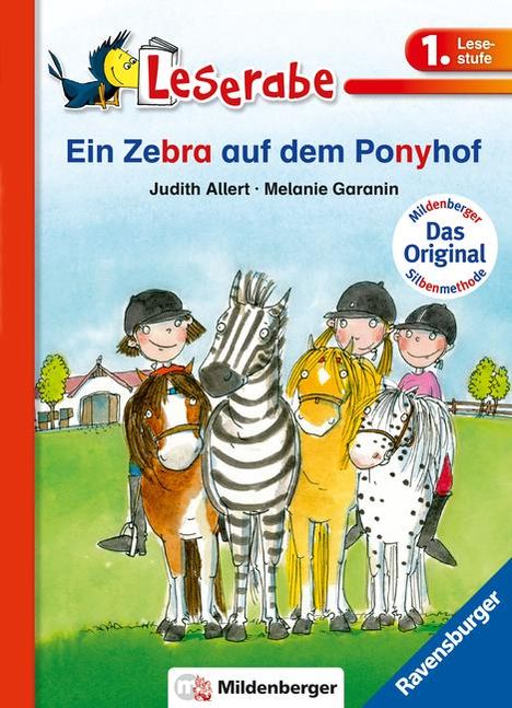 Judith Allert: Ein Zebra auf dem Ponyhof - Leserabe 1. Klasse - Erstlesebuch für Kinder ab 6 Jahren, Buch