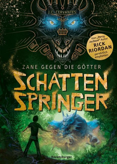 J. C. Cervantes: Zane gegen die Götter, Band 3: Schattenspringer, Buch