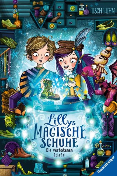 Usch Luhn: Lillys magische Schuhe, Band 2: Die verbotenen Stiefel, Buch