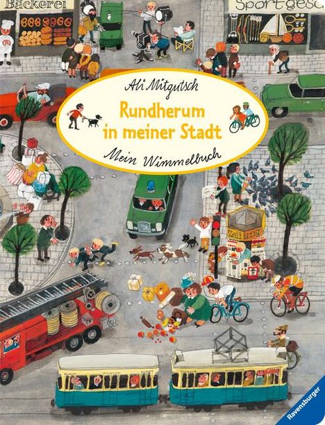 Mein Wimmelbuch: Rundherum in meiner Stadt, Buch