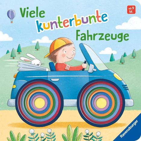Bernd Penners: Viele kunterbunte Fahrzeuge, Buch