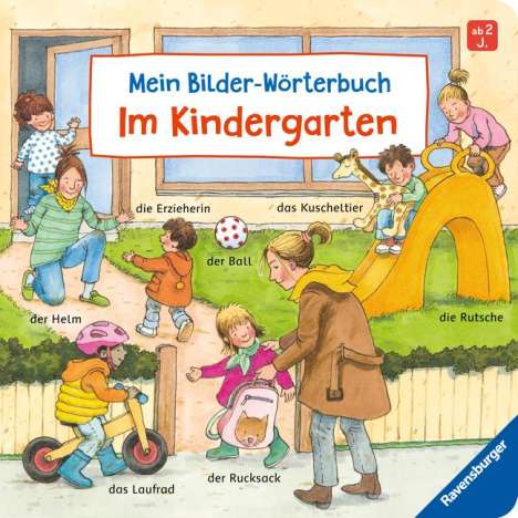 Susanne Gernhäuser: Mein Bilder-Wörterbuch: Im Kindergarten, Buch