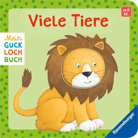 Mein Gucklochbuch: Viele Tiere, Buch