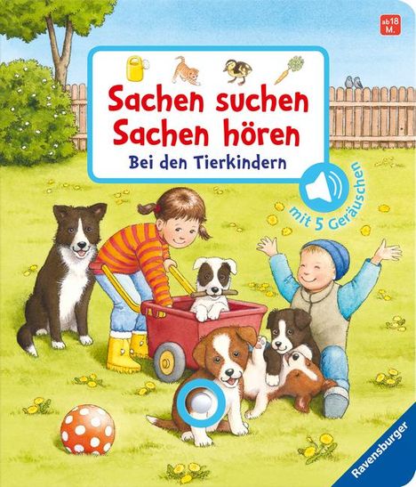 Frauke Nahrgang: Sachen suchen, Sachen hören: Bei den Tierkindern, Buch