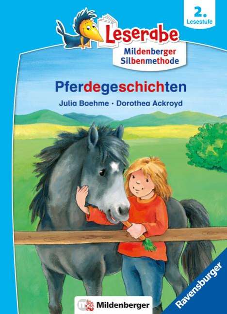 Julia Boehme: Pferdegeschichten - Leserabe ab 2. Klasse - Erstlesebuch für Kinder ab 7 Jahren (mit Mildenberger Silbenmethode), Buch