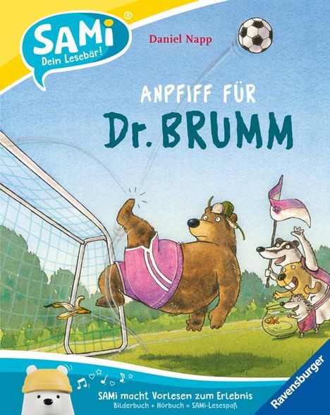 Daniel Napp: SAMi - dein Lesebär - Anpfiff für Dr. Brumm, Buch