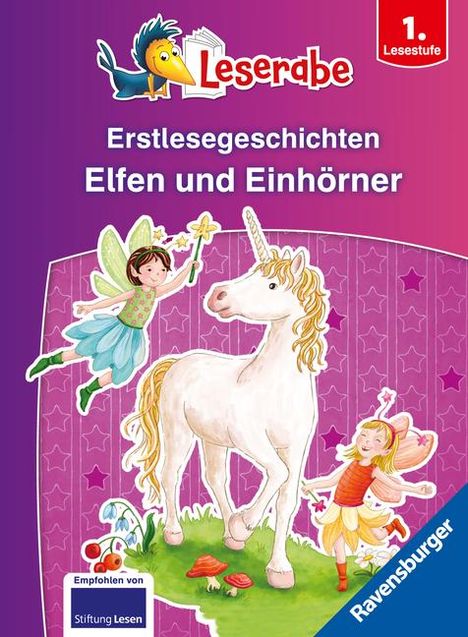 Markus Grolik: Erstlesegeschichten: Elfen und Einhörner - Leserabe ab 1. Klasse - Erstlesebuch für Kinder ab 6 Jahren, Buch