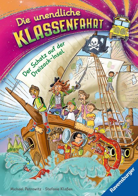Michael Petrowitz: Die unendliche Klassenfahrt - Der Schatz auf der Dreizack-Insel, Buch