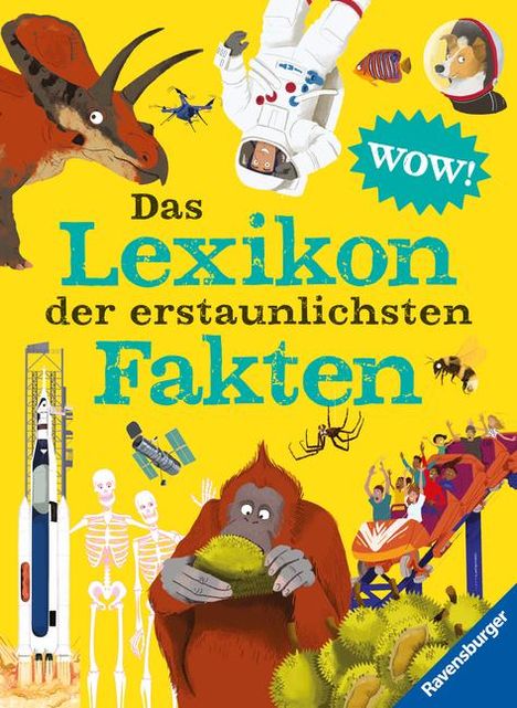 Jacqueline McCann: Das Lexikon der erstaunlichsten Fakten - gut recherchiertes, kunterbuntes Kinderlexikon ab 6 Jahre, Buch