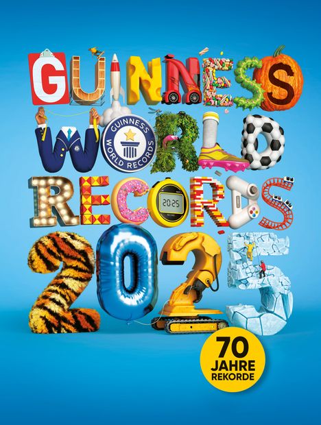 Guinness World Records 2025: Deutschsprachige Ausgabe, Buch