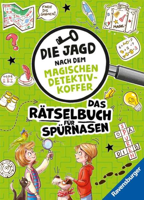 Melinda Ronto: Ravensburger Die Jagd nach dem magischen Detektivkoffer: Das Rätselbuch für Spürnasen, Buch