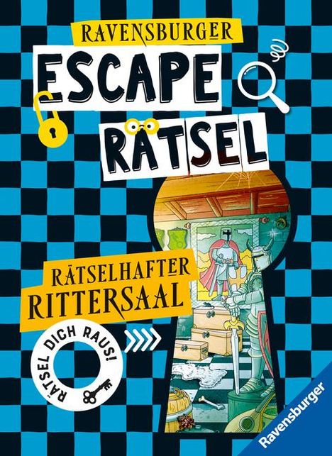 Anne Scheller: Ravensburger Escape Rätsel: Rätselhafter Rittersaal - Rätselbuch ab 8 Jahre - Für Escape Room-Fans, Buch