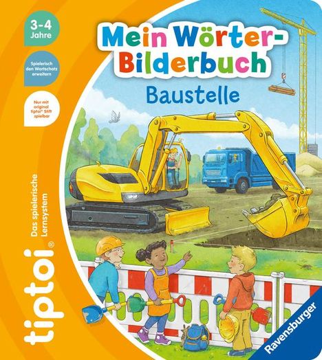 Sandra Grimm: tiptoi® Mein Wörter-Bilderbuch Baustelle, Buch